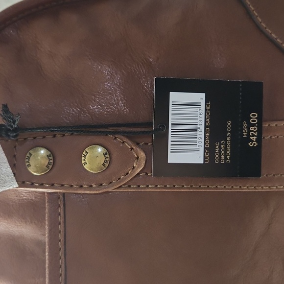 New Frye Lucy Domed Satchel - Picture 3 of 4